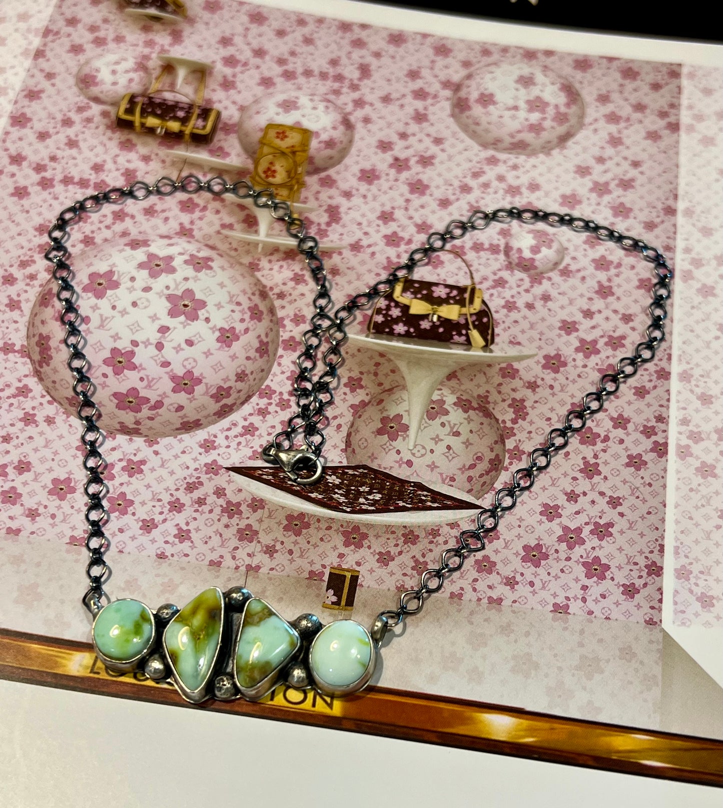 4 Stone Palomino Necklace