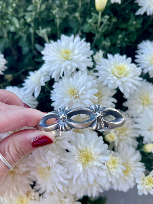 Sliver Sandcast Cuff