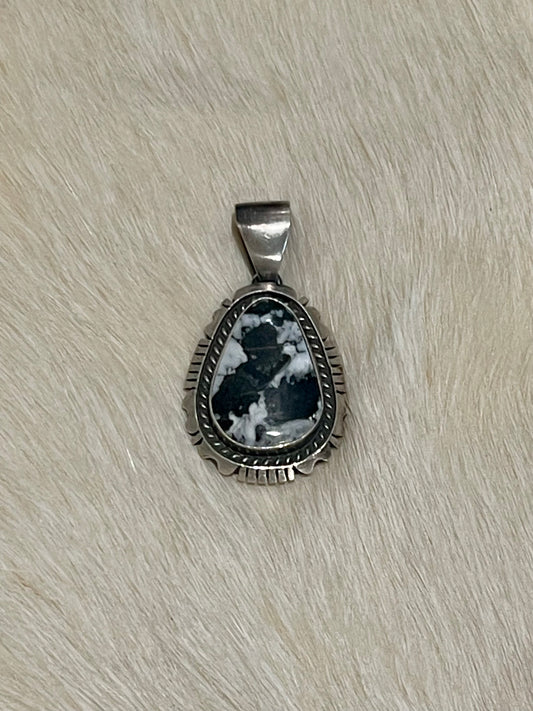 White Buffalo Pendant