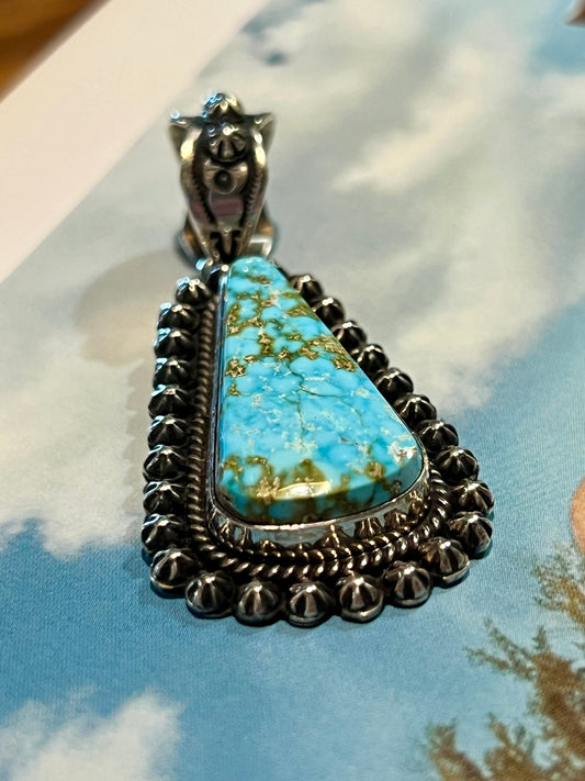 Webbed Kingman Starburst Pendant