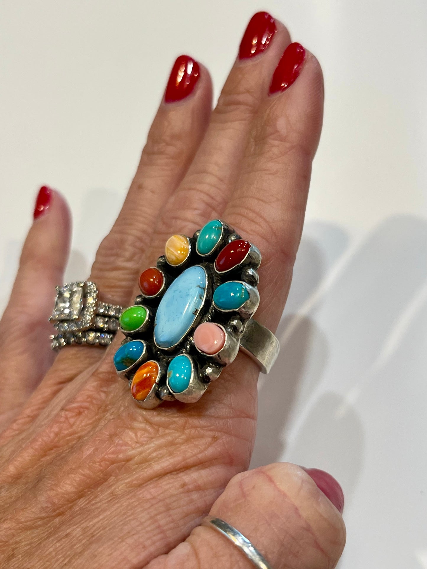 Multi Color Cluster Ring