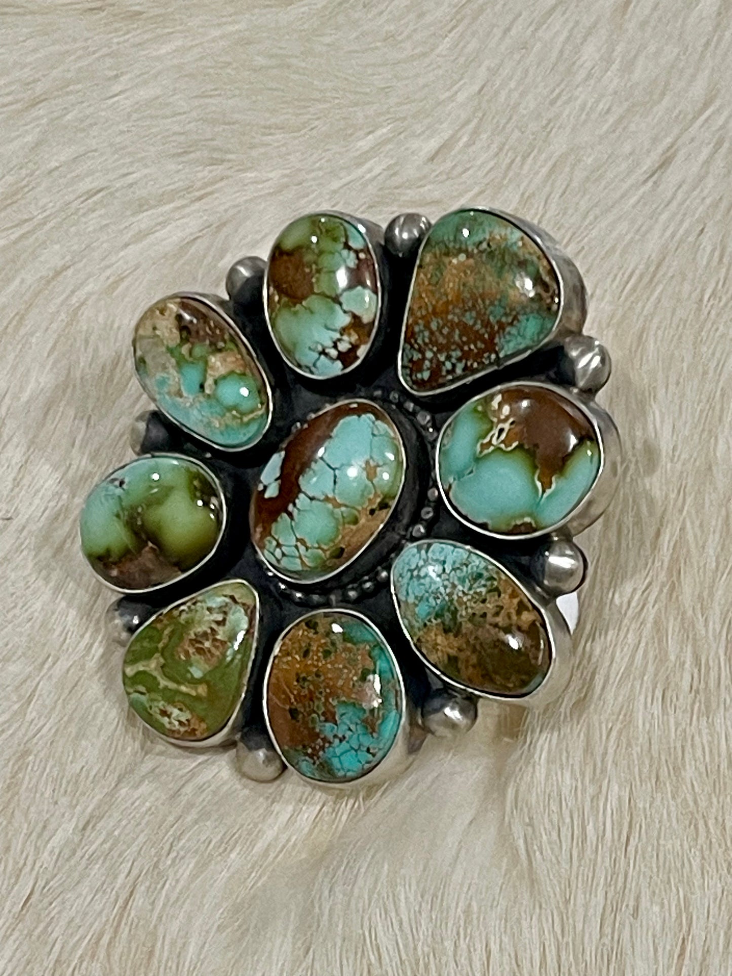 HUGE Royston Cluster Ring
