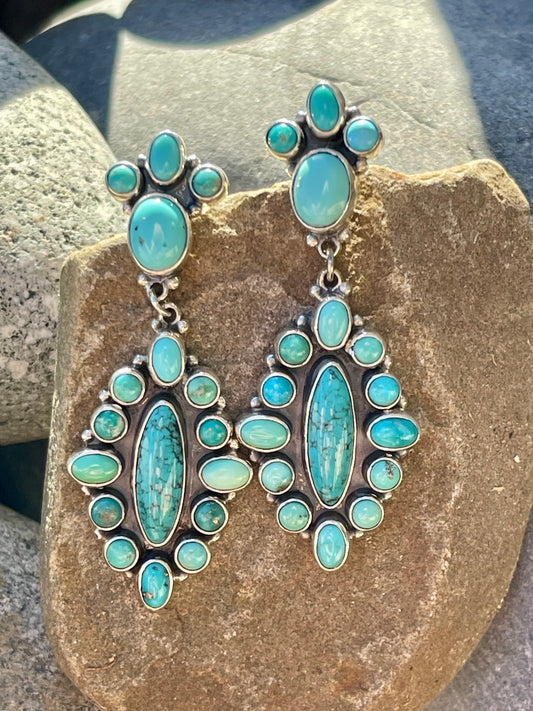 Carico Lake Cluster Earrings