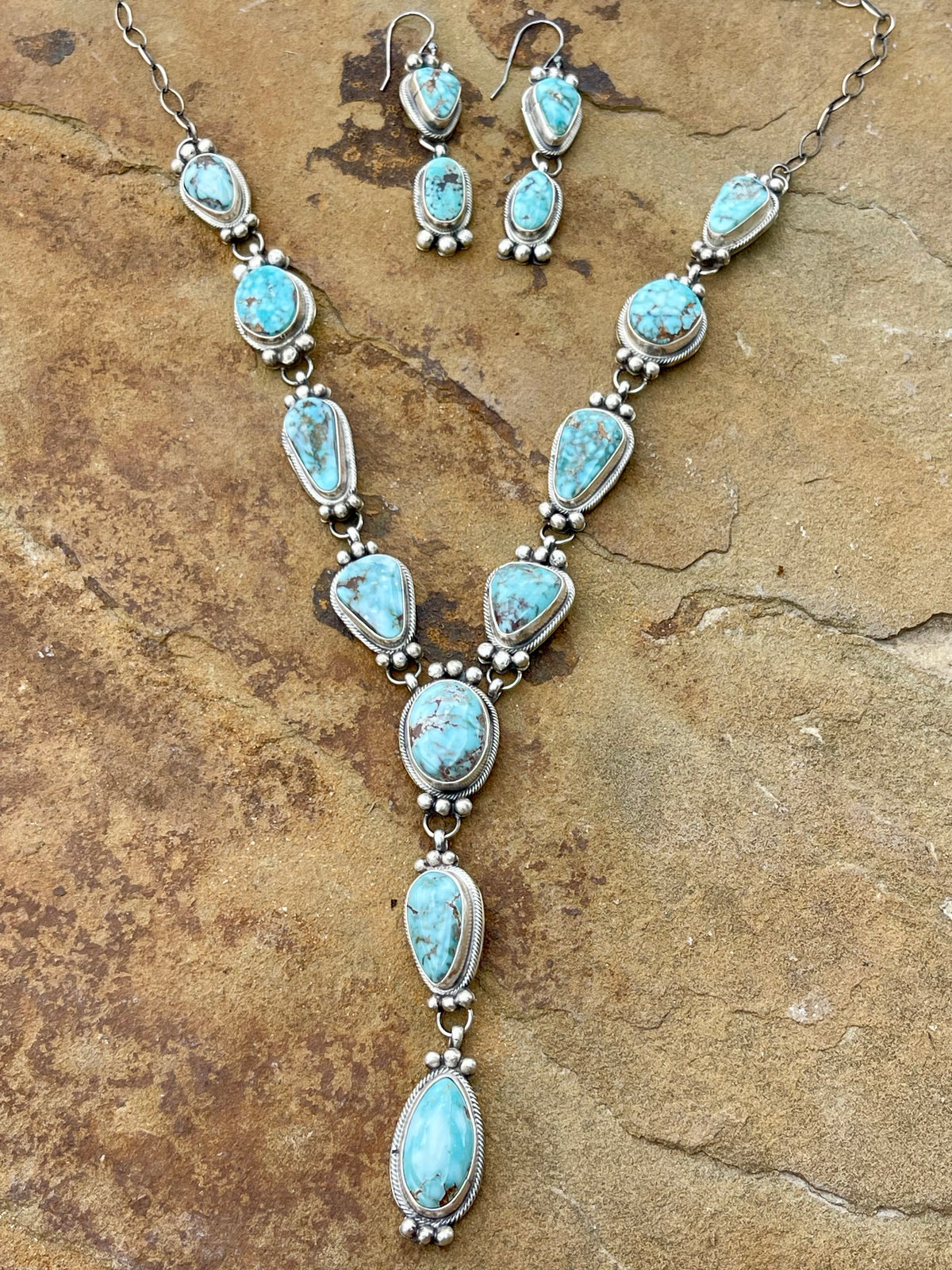 Amazing Dry Creek Lariat Set w/ Earrings