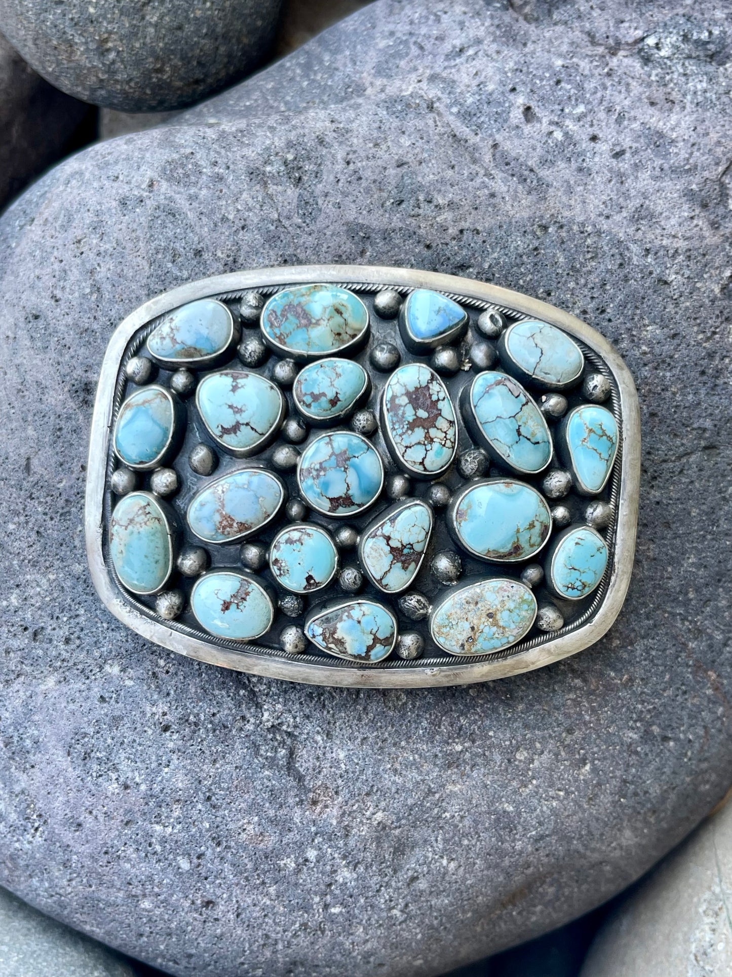 Golden Hills Multi Stone Buckle