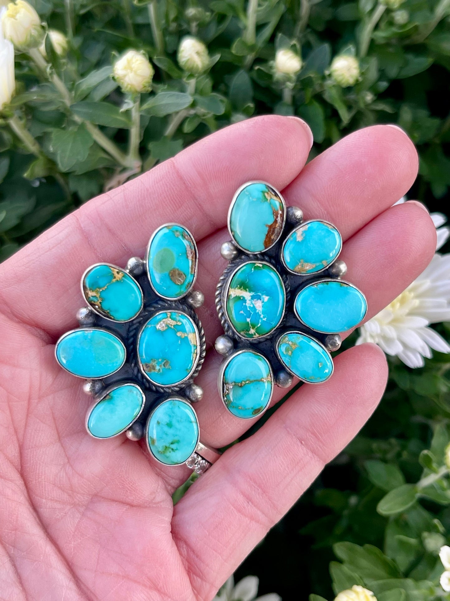 Sonoran Gold Half Cluster Earrings