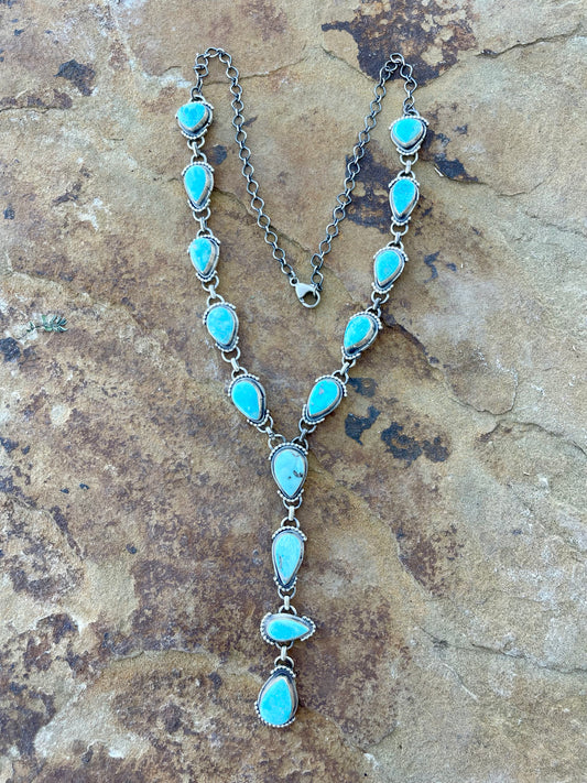 Whitewater Turquoise Lariat