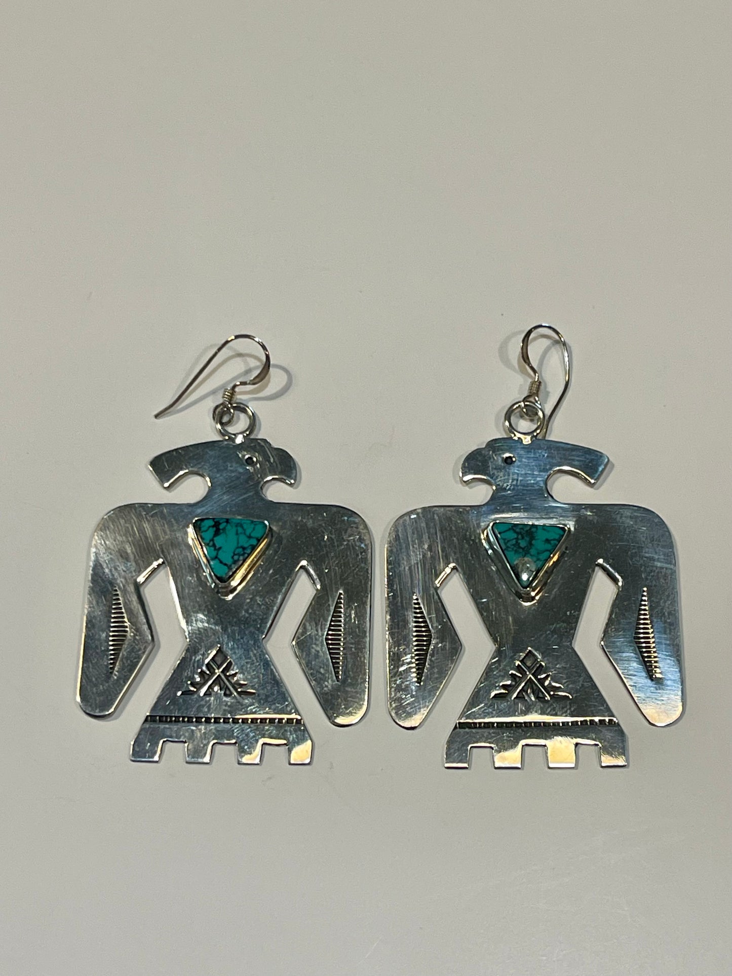Thunderbird Dangles w/ Turquoise