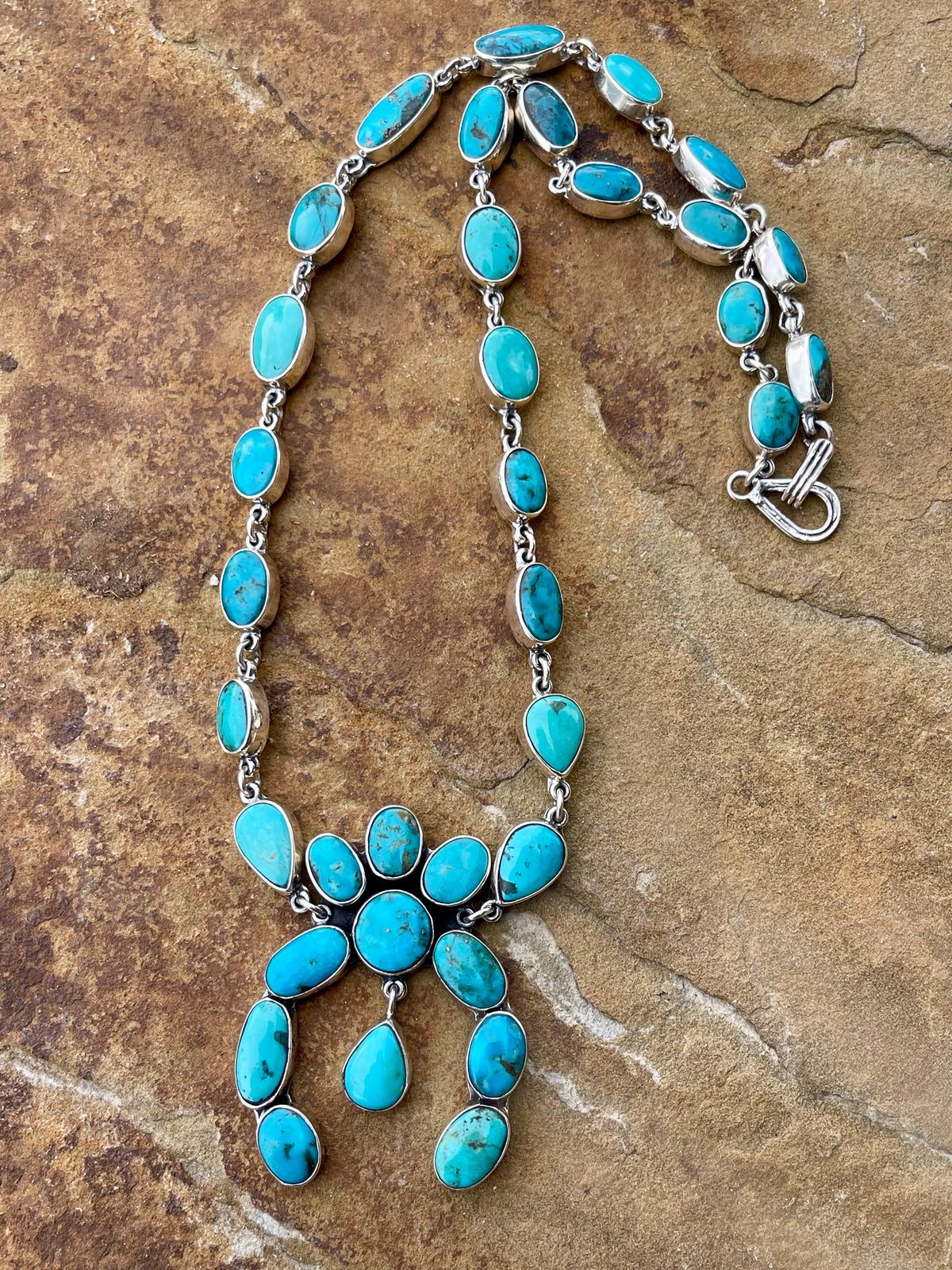 AMAZING - Turquoise Federico Naja Necklace