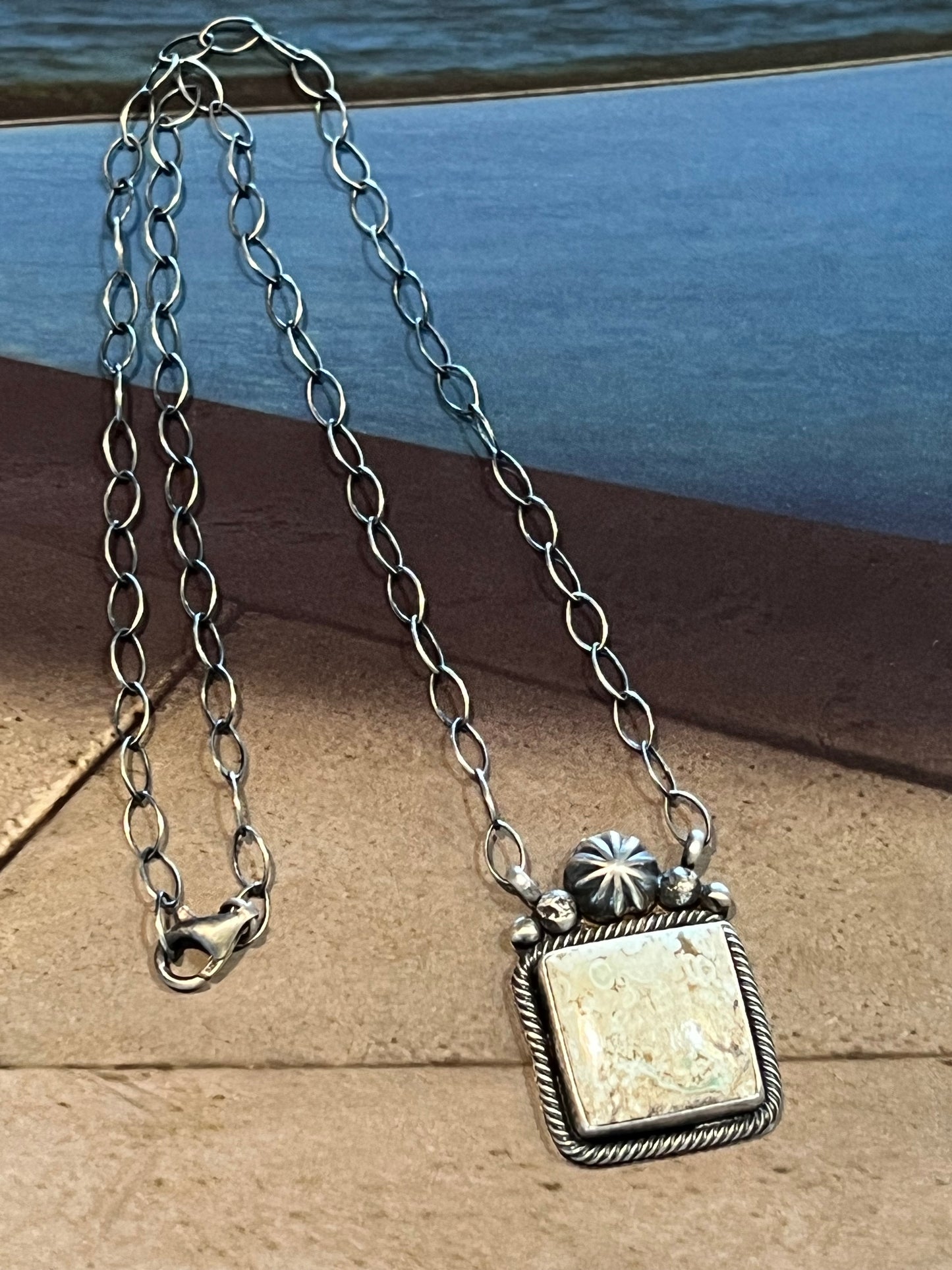Dry Creek Larger Bar Necklace
