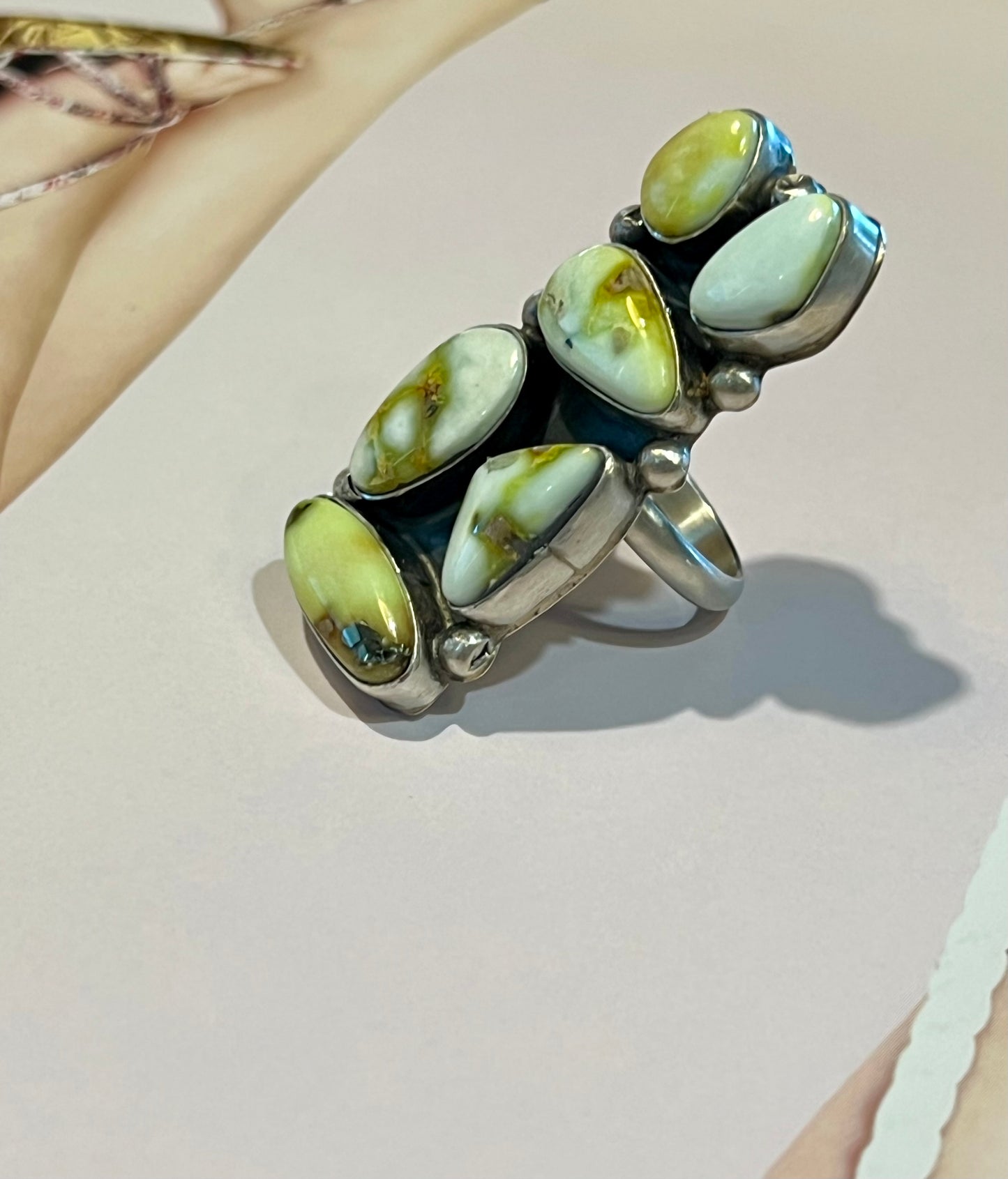 Multi Stone Palomino Ring