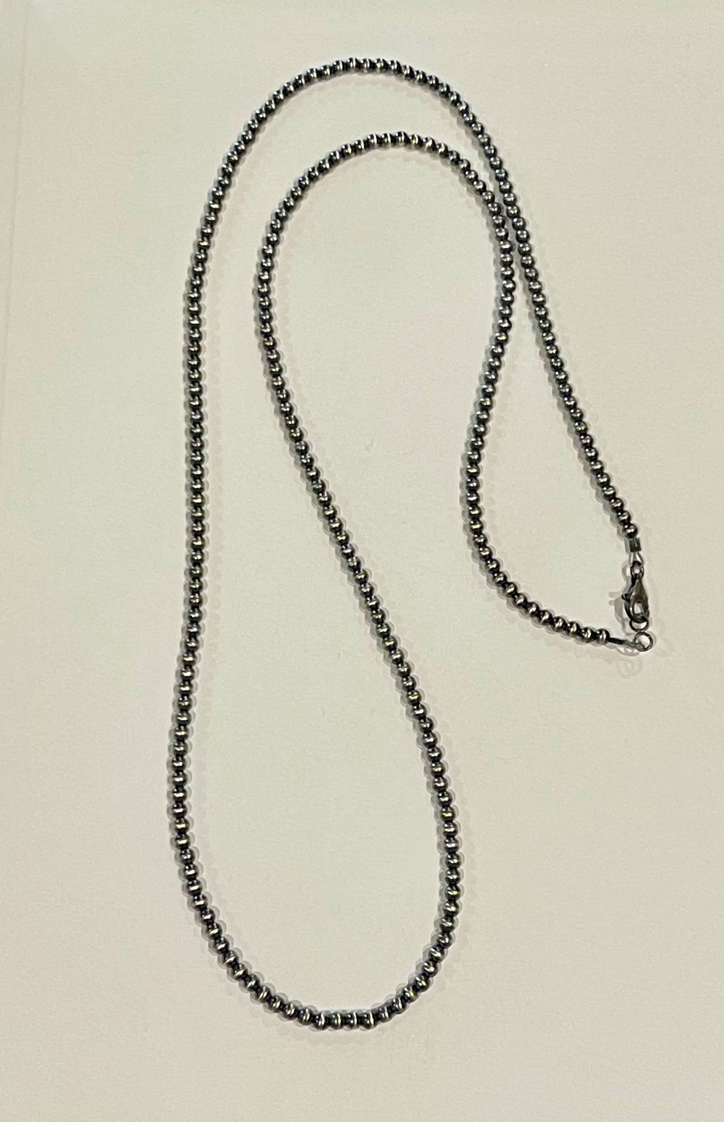 36” 4mm Pearls “Navajo Style”