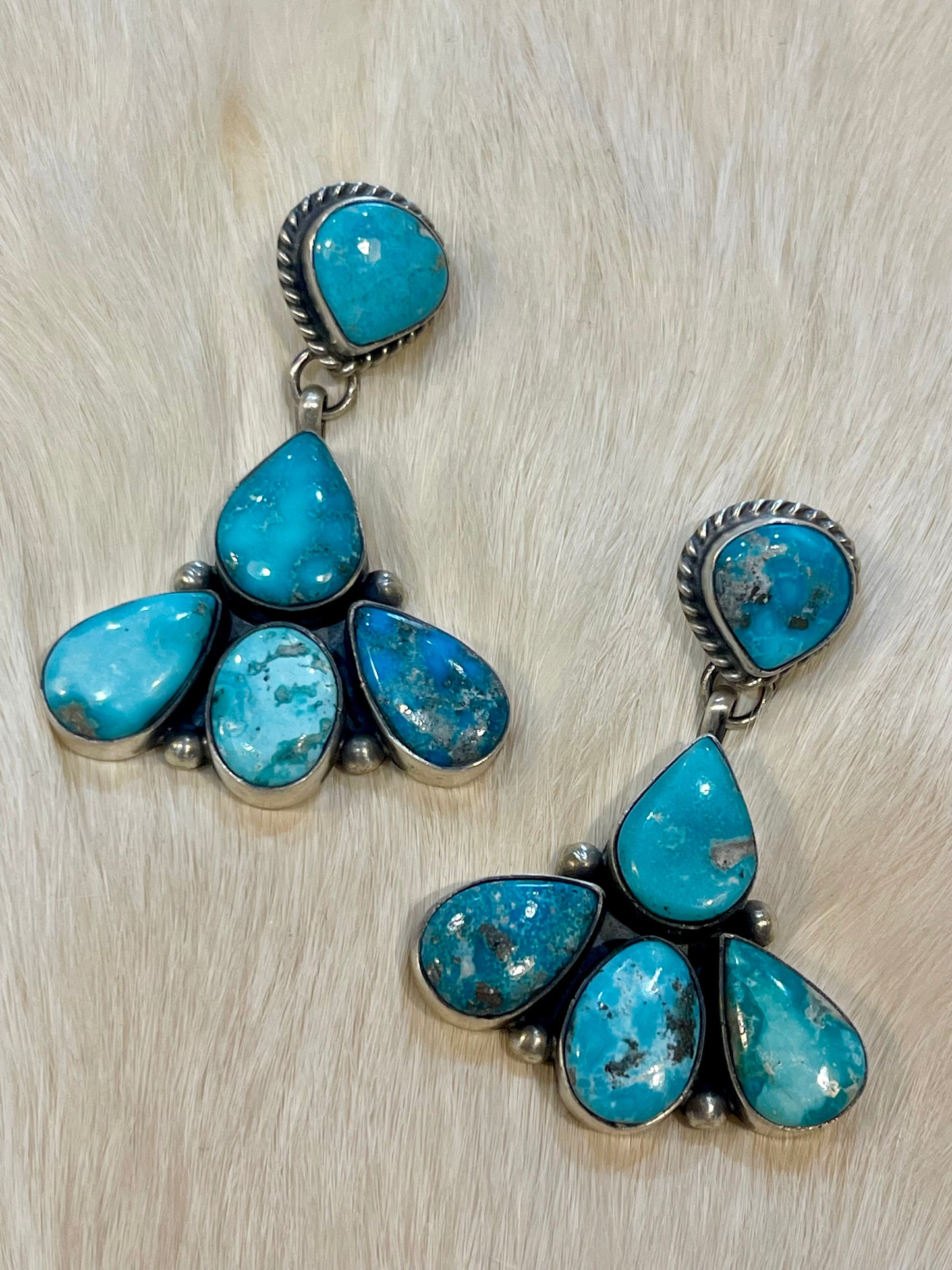 WhiteWater Turquoise Earrings