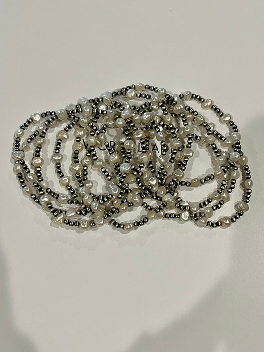 Freshwater Pearl Stretch Bracelets