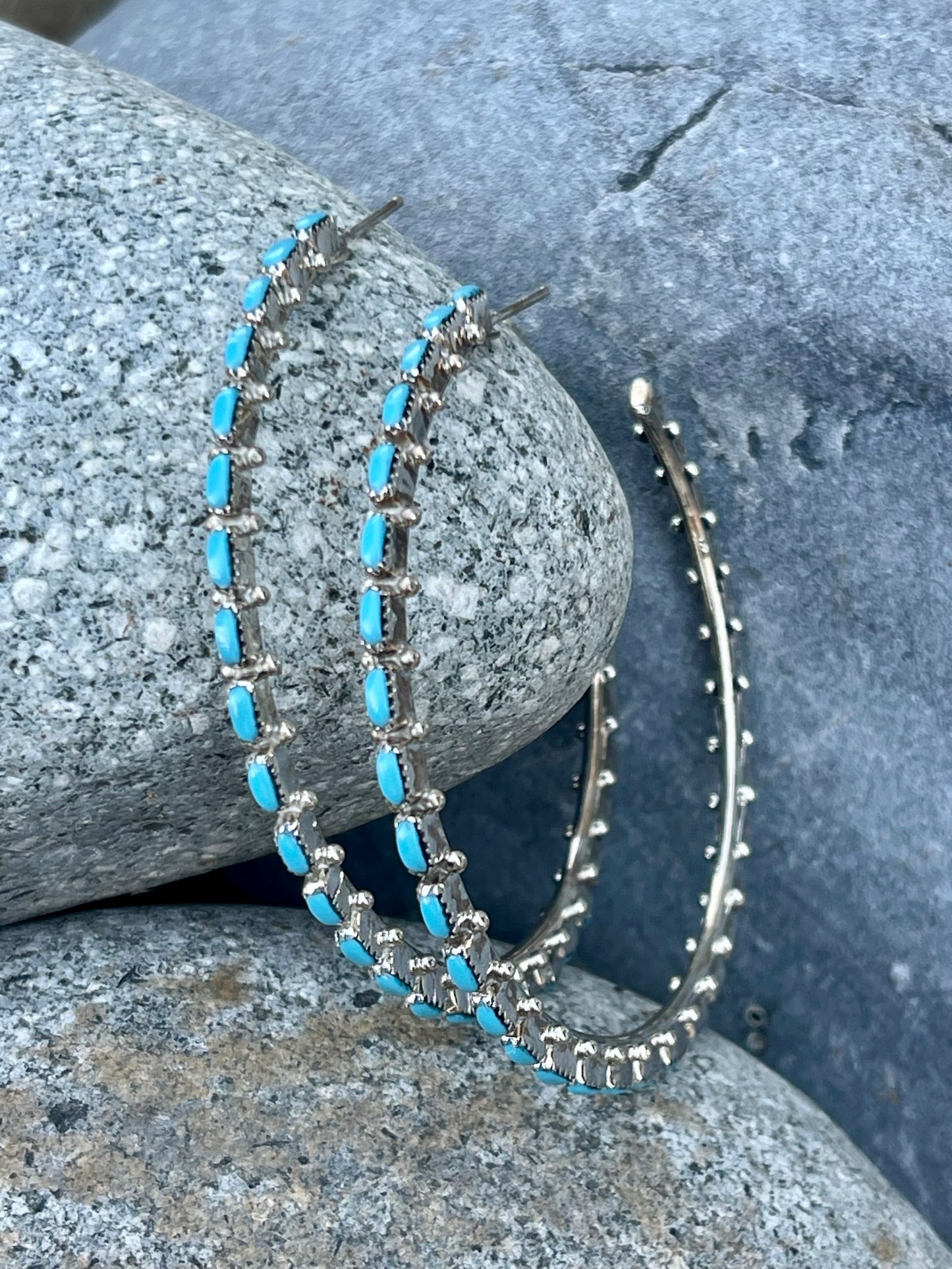 The BEST Turquoise Hoops EVER