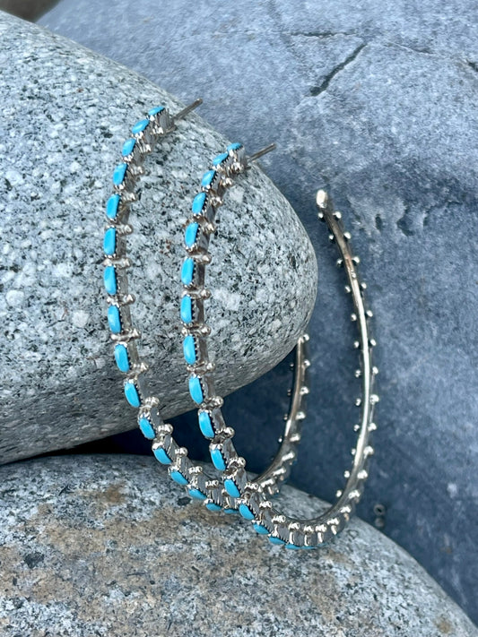 The BEST Turquoise Hoops EVER