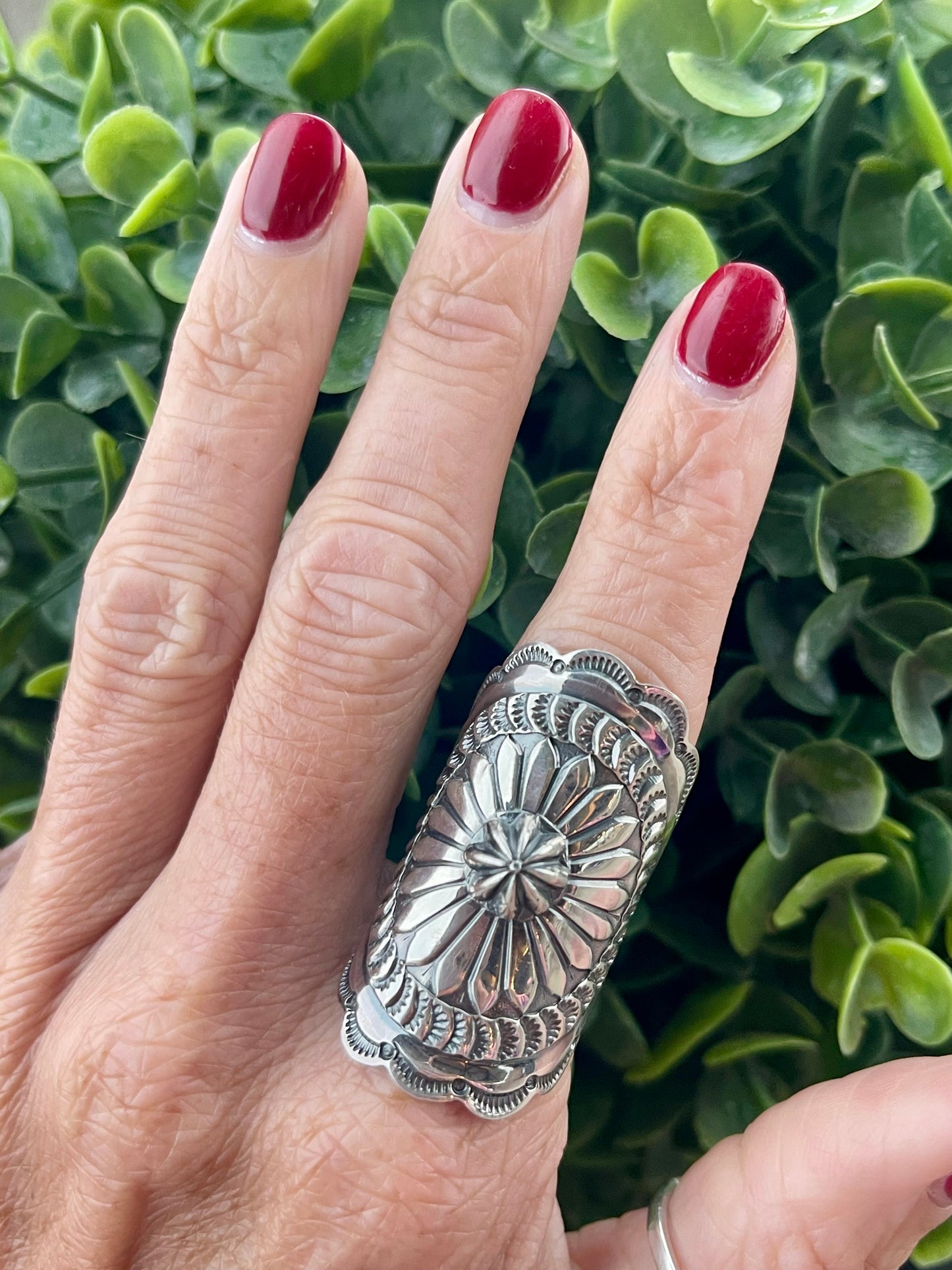Sunshine Stamped Ring