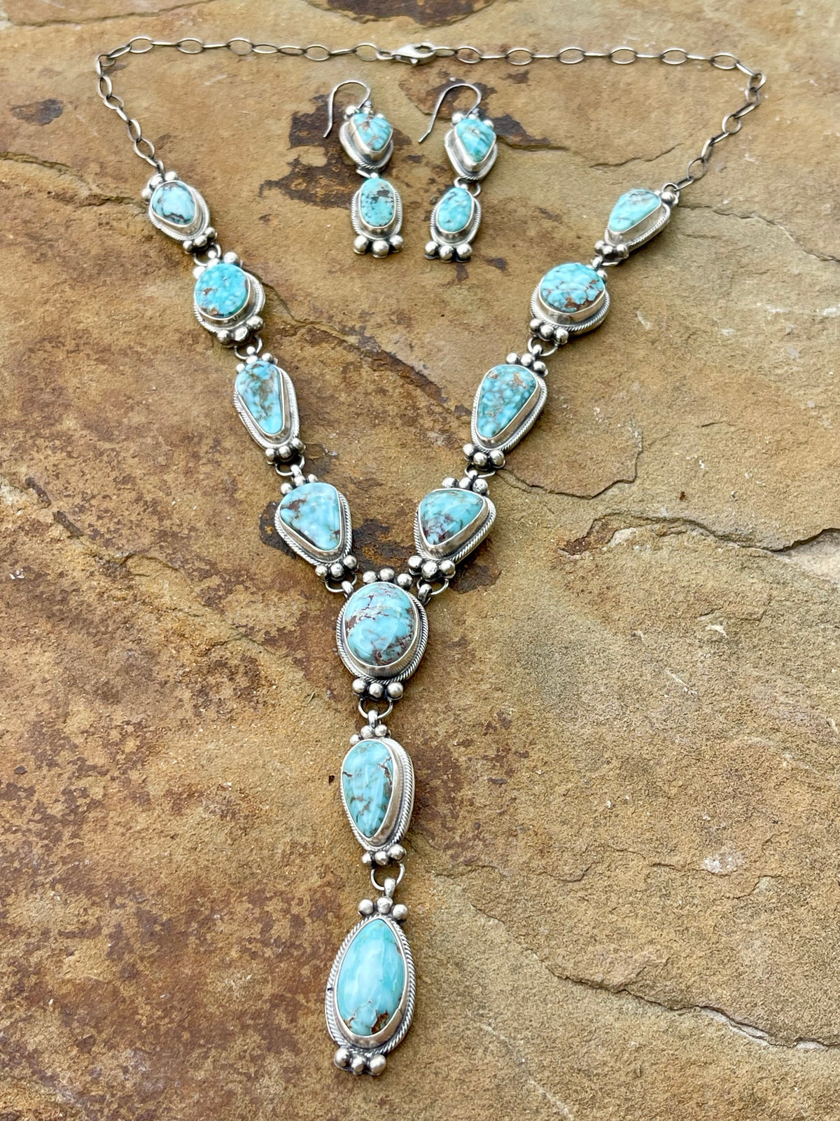 Amazing Dry Creek Lariat Set w/ Earrings