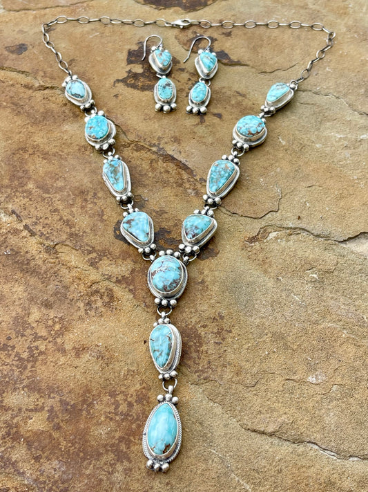Amazing Dry Creek Lariat Set w/ Earrings