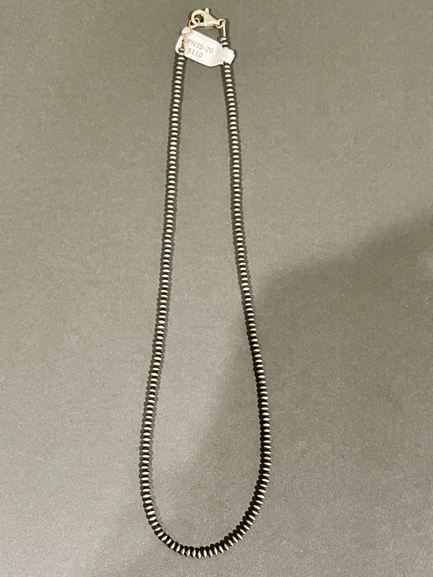 20” 3mm Saucer Pearls