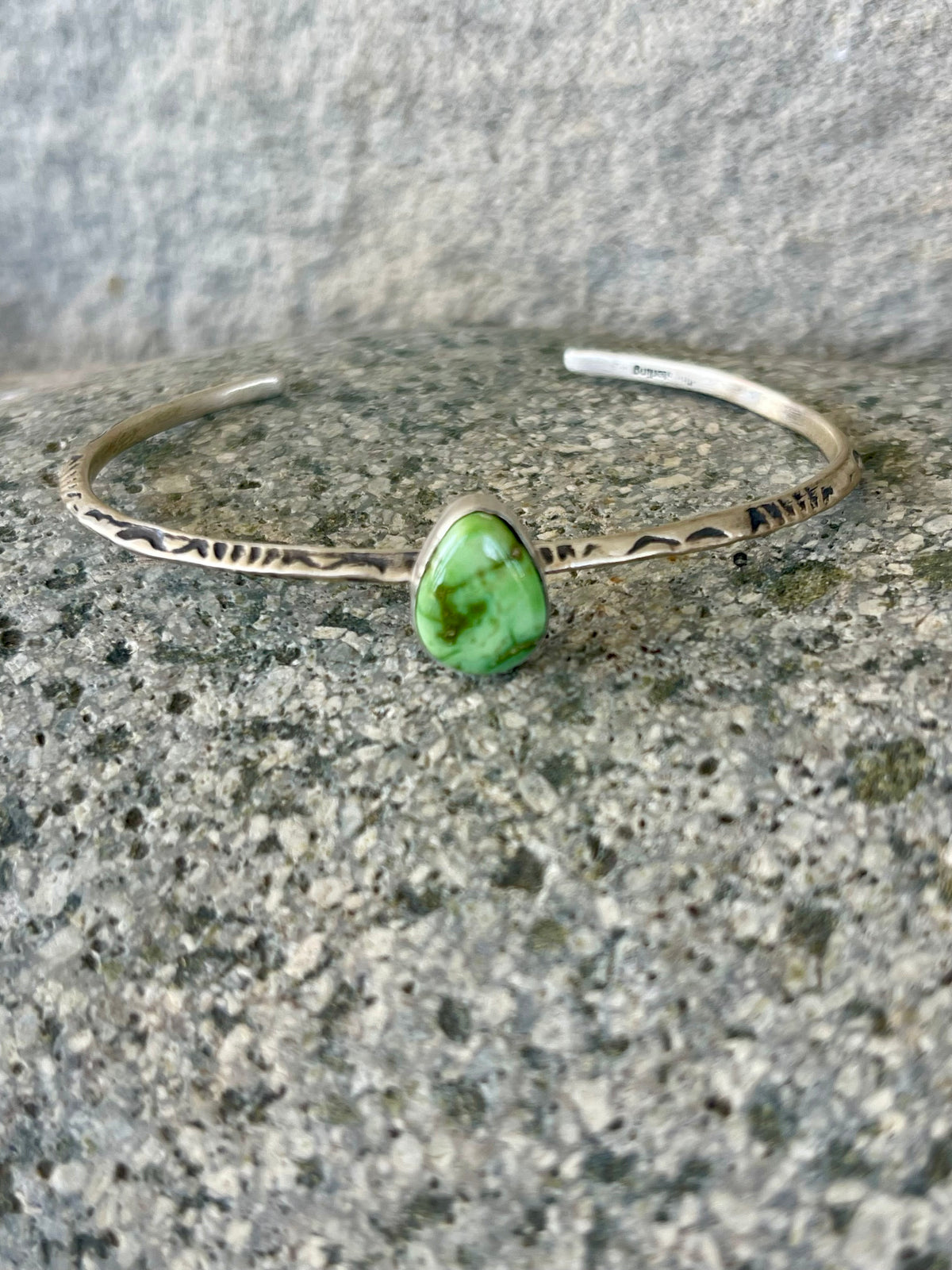 Verde Valley Stamped Stacker Cuff
