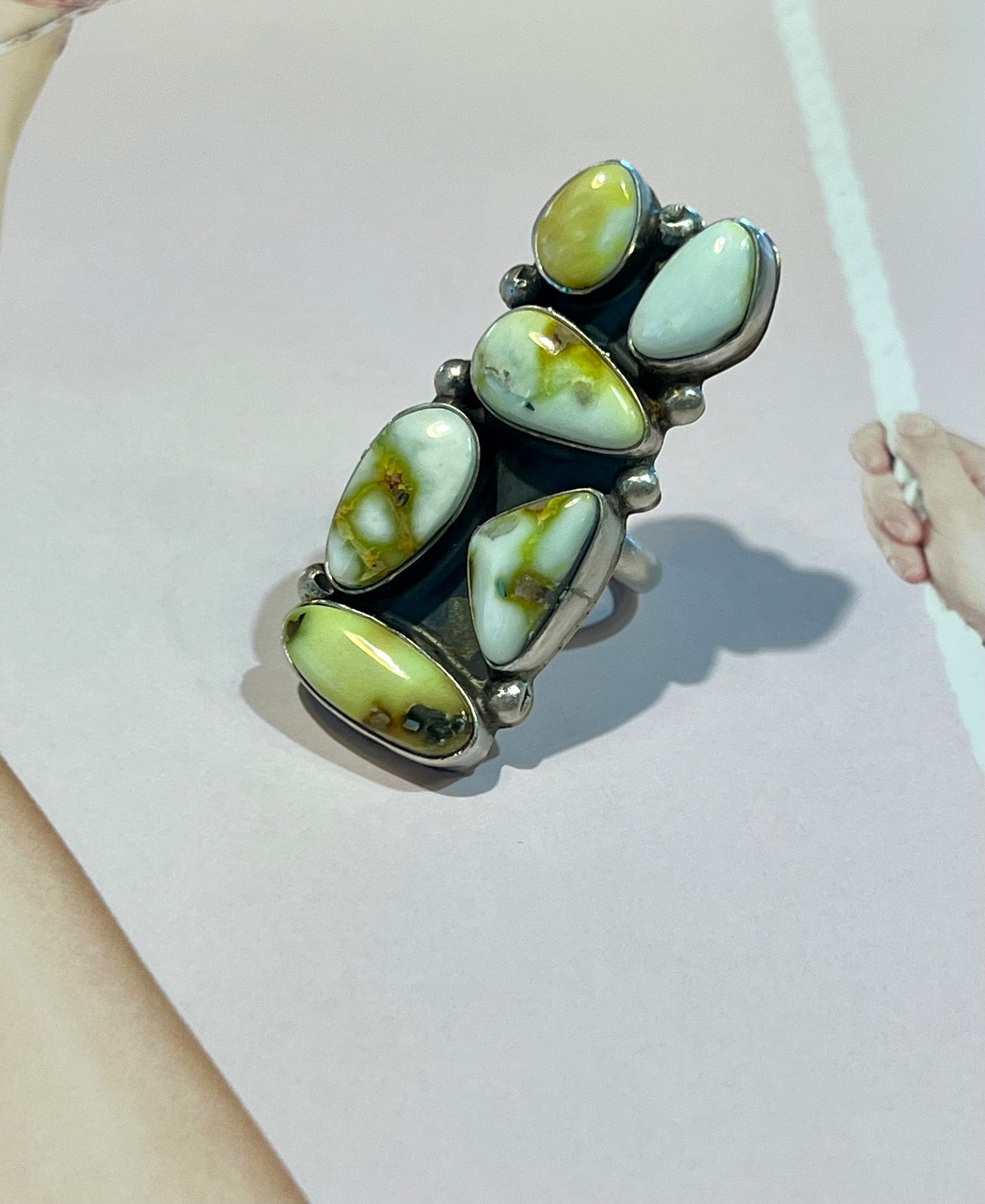 Multi Stone Palomino Ring