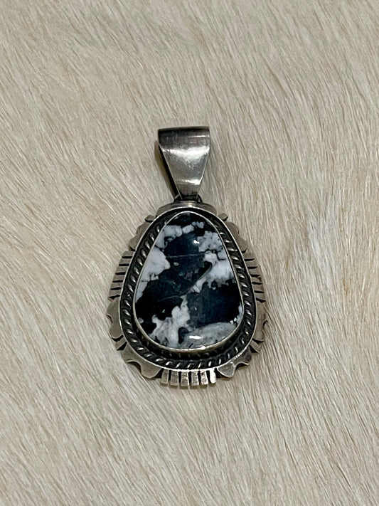 White Buffalo Pendant