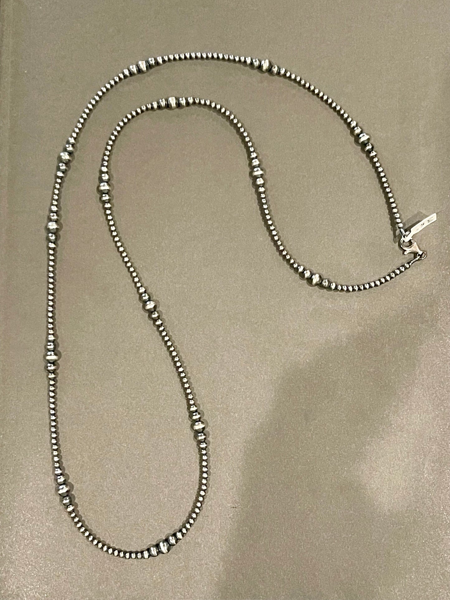 36” Graduated Pearls (Navajo Style)