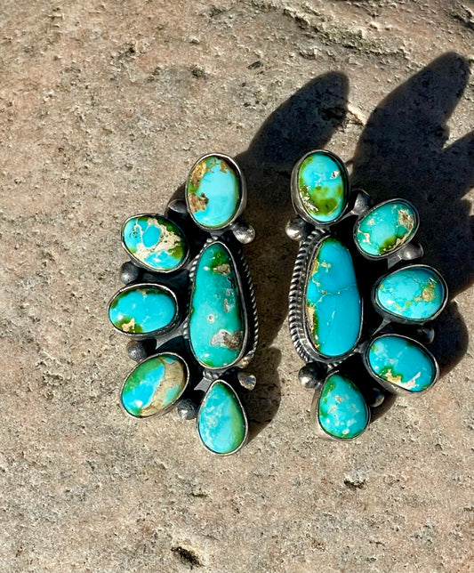 Sonoran Gold Half Cluster Earrings