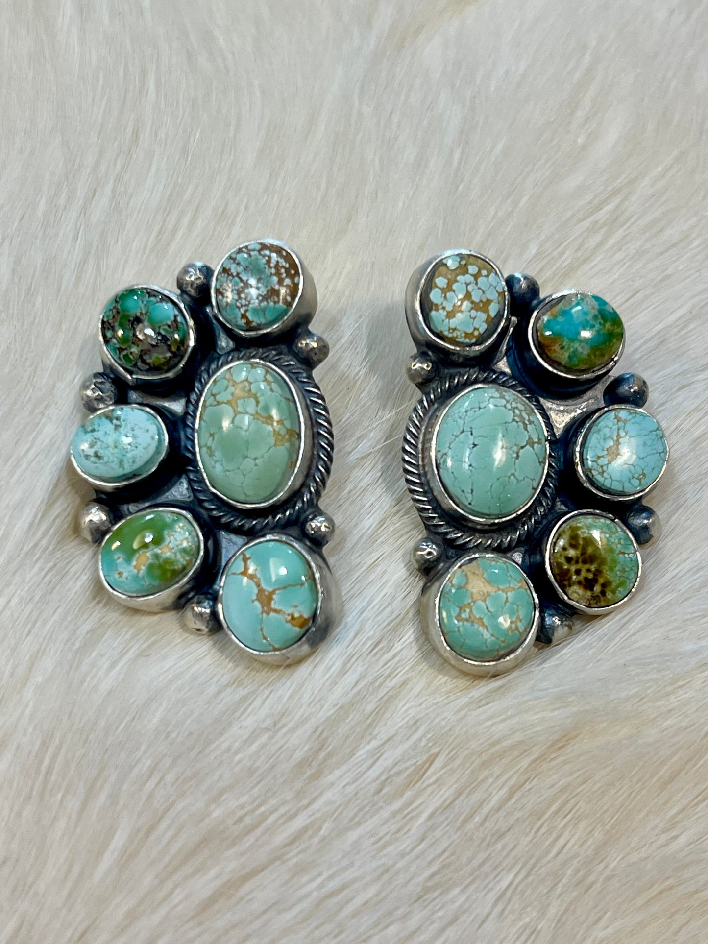 Royston Half Cluster Earrings
