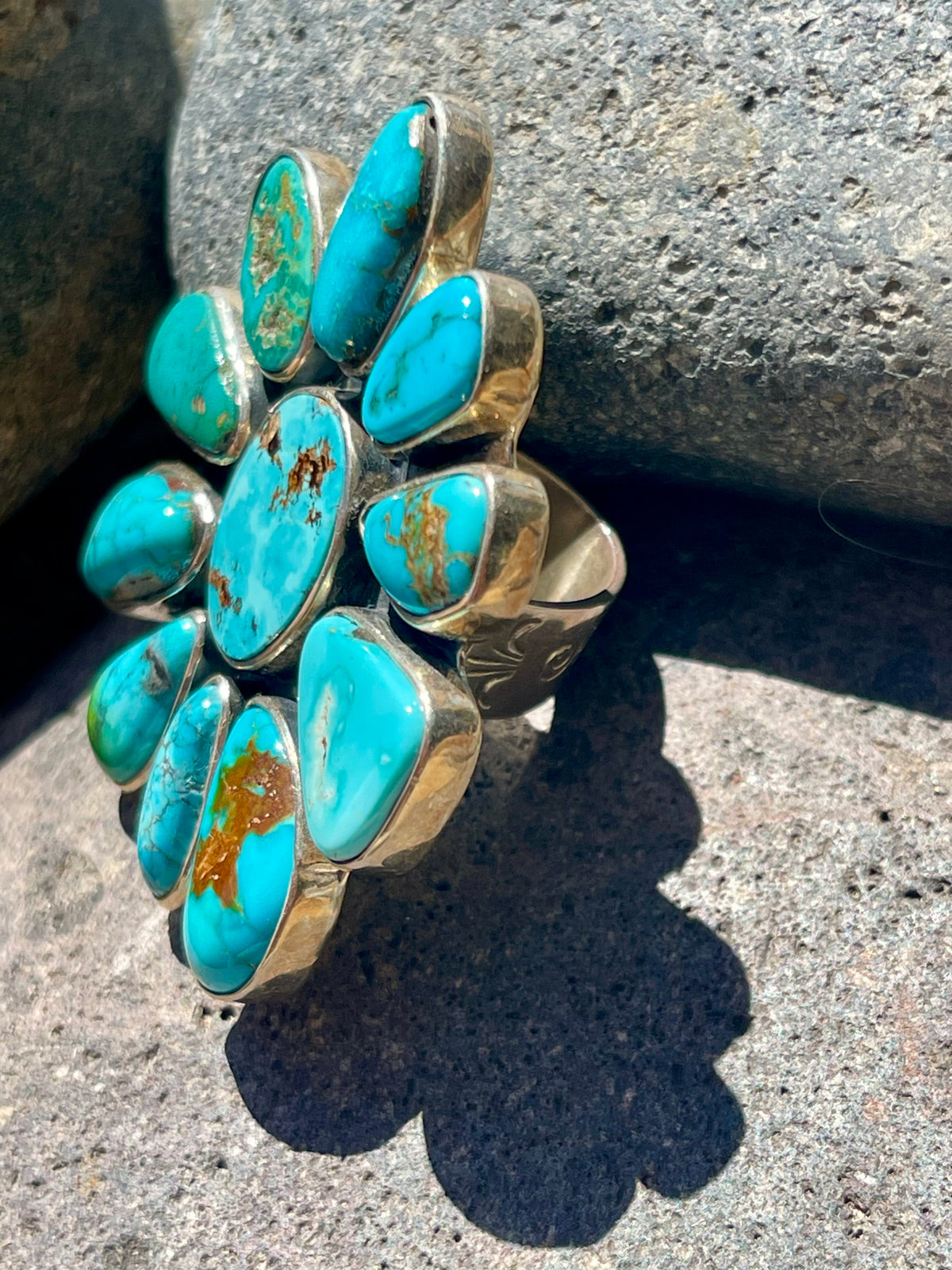 Stunning Statement Cluster Ring