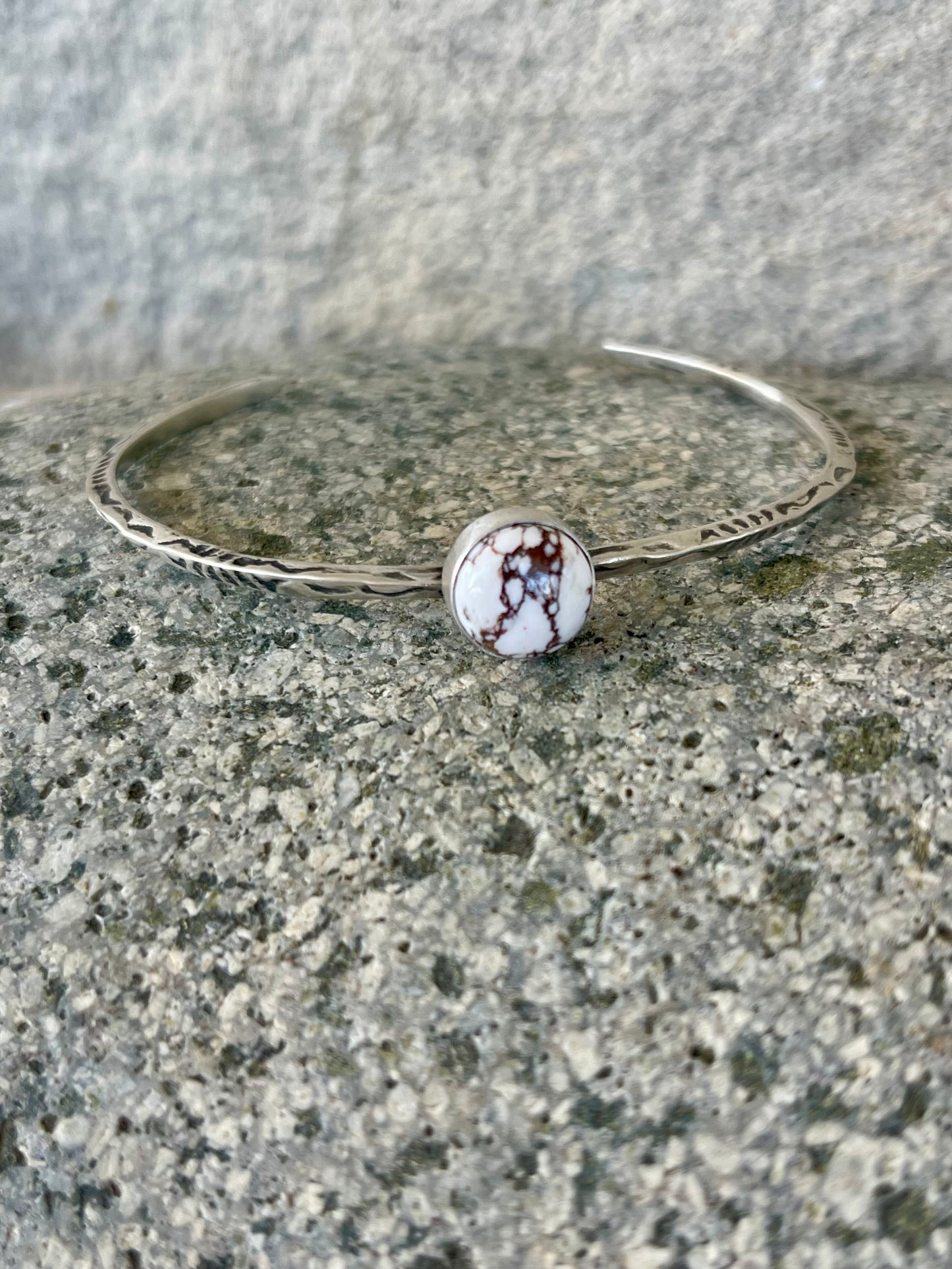 Wild Horse Stamped Stacker Cuff