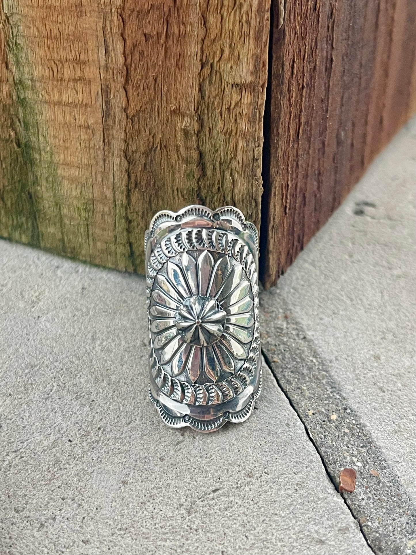 Sunshine Stamped Ring