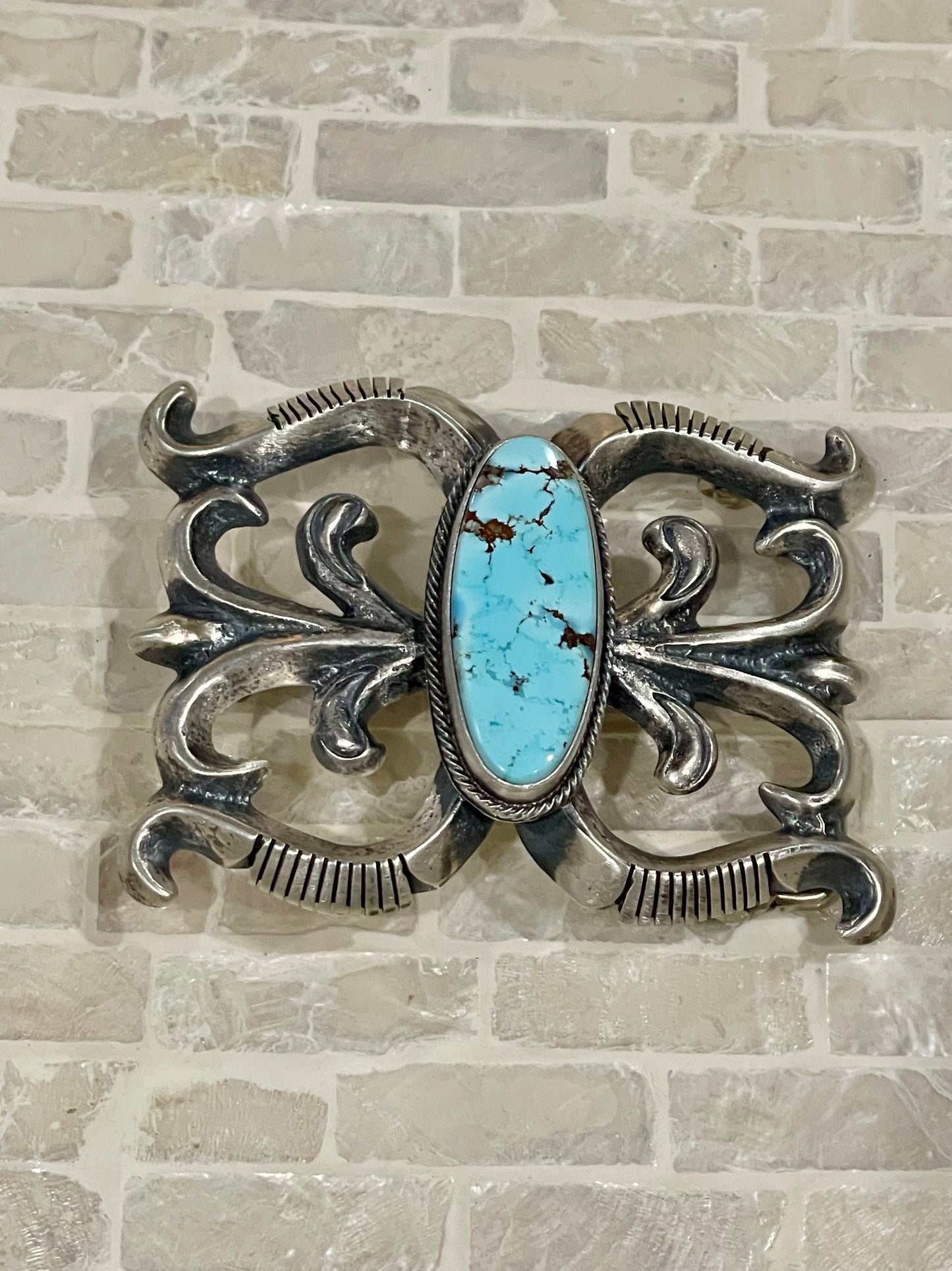 Golden Hills Sand Cast Buckle