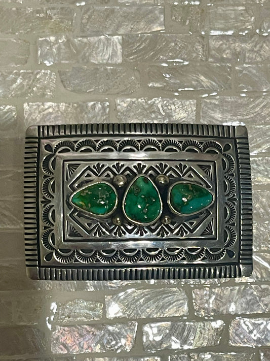 Sonoran Gold Square Stamped Buckle