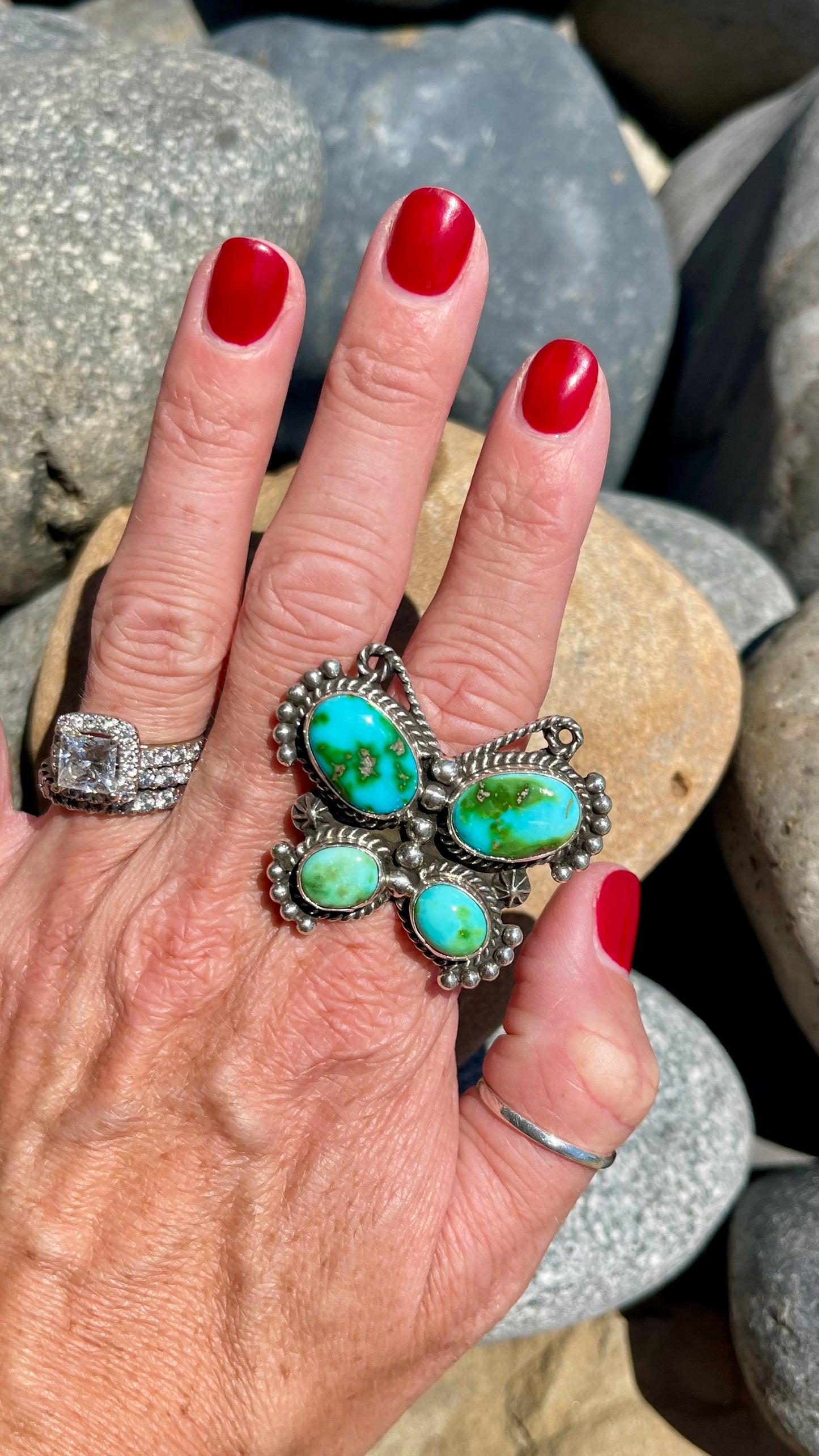 Sonoran Gold Butterfly Ring
