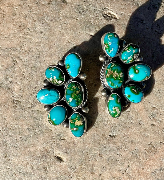 Sonoran Gold Half Cluster Earrings