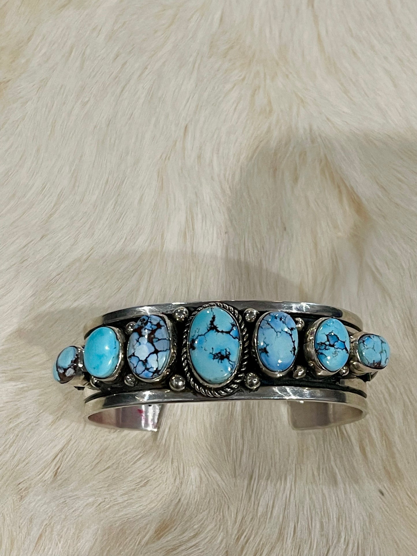 Multi Stone Golden Hills Cuff