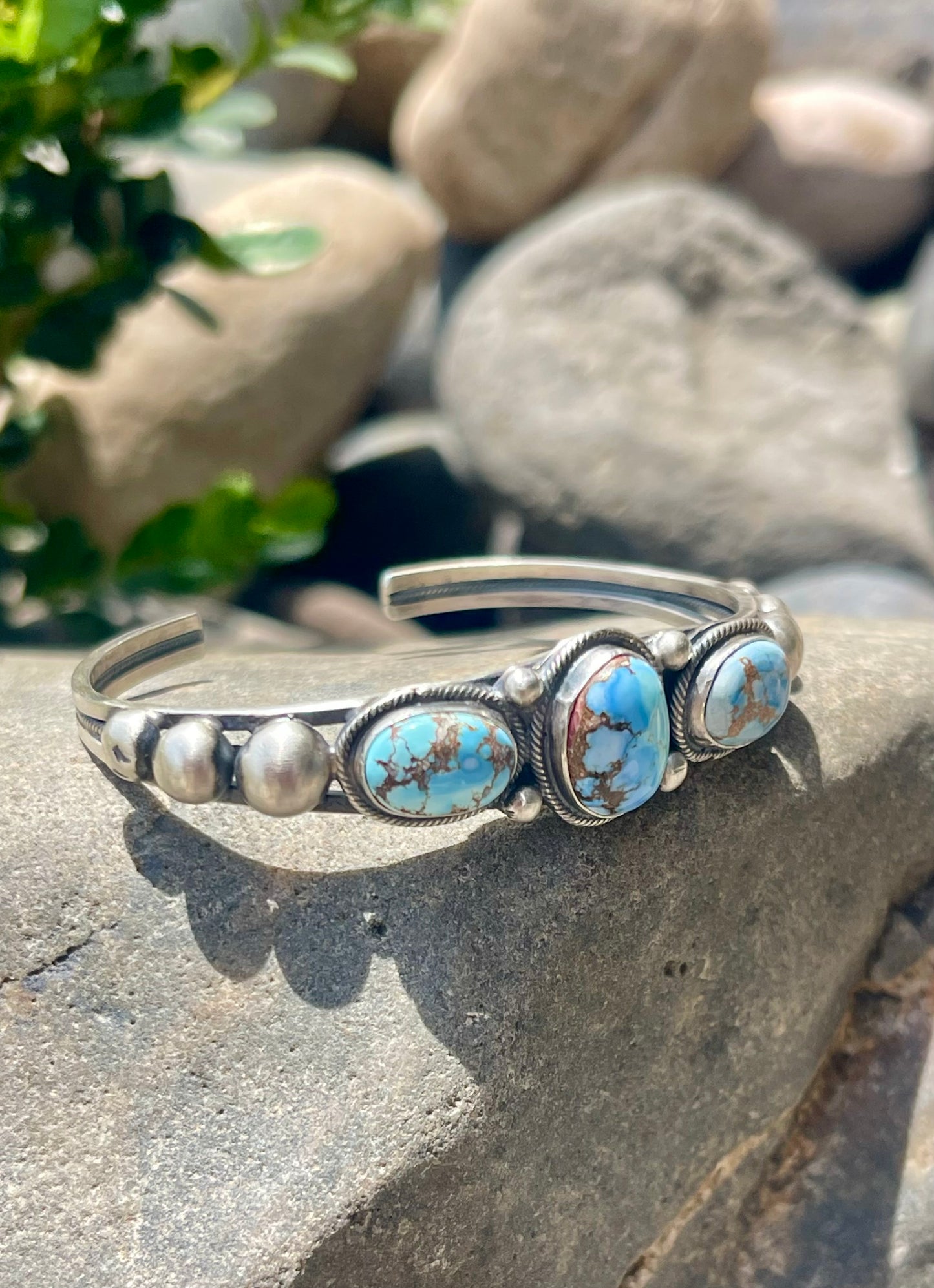 3 Stone Golden Hills Cuff